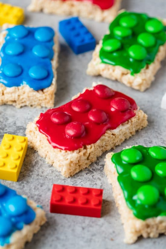Lego Rice Krispie Treats