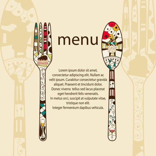 restaurant menus design cover template vector 05 cards designs restaurant menu design templates free