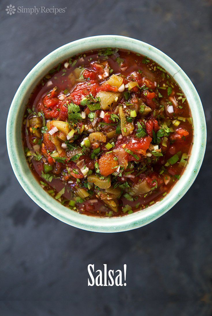 Simple Green Chile Tomato Salsa Recipe Easy salsa Simple Green Chile Tomato Salsa Recipe Easy salsa