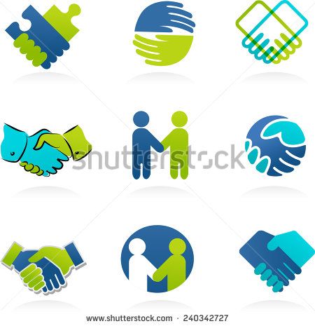 Collection Of Business Handshake And Partnership Icons 握手 イラスト ロゴデザイン ピクトグラム Collection Of Business Handshake And Partnership Icons 握手 イラスト ロゴデザイン ピクトグラム