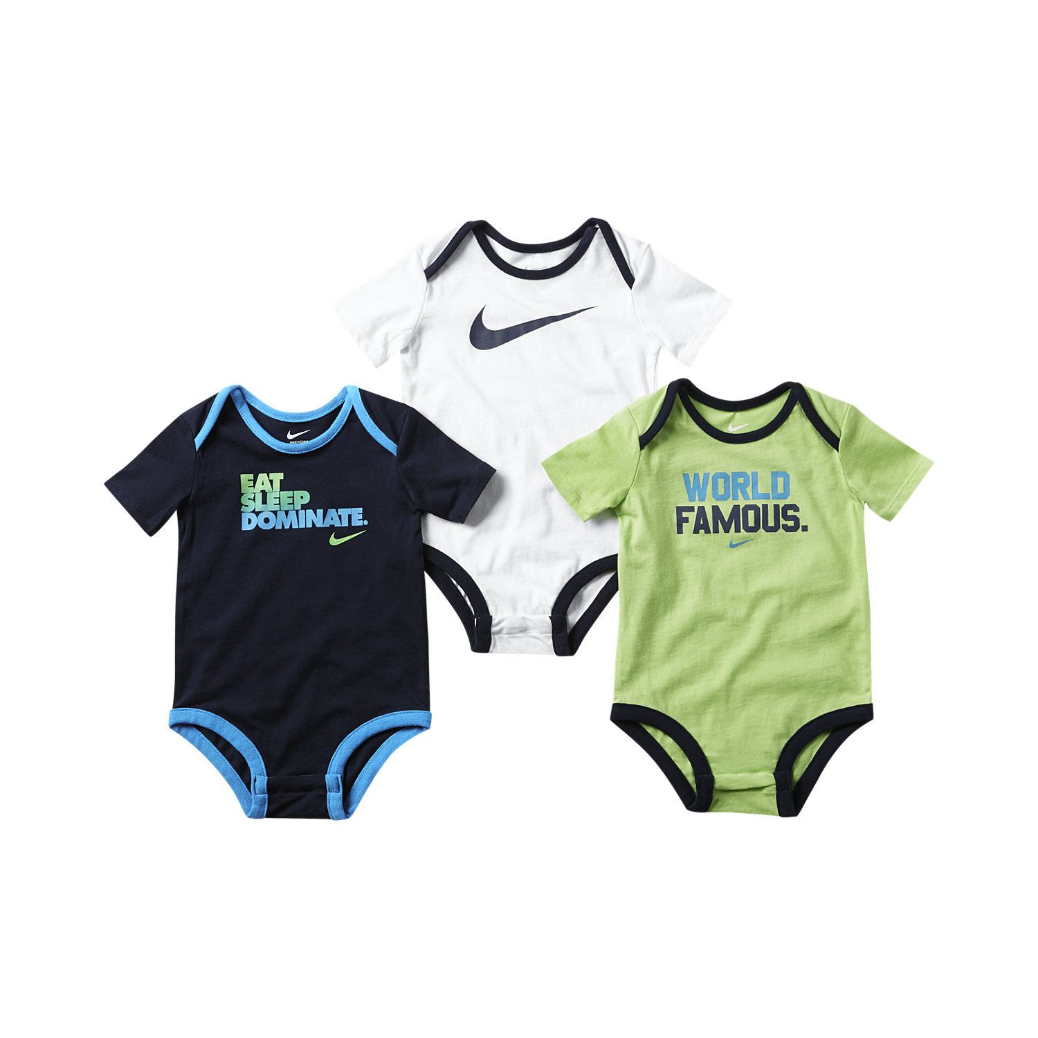 NIKE BABY BOYS INFANT BODY SUIT UNIVERSITY New