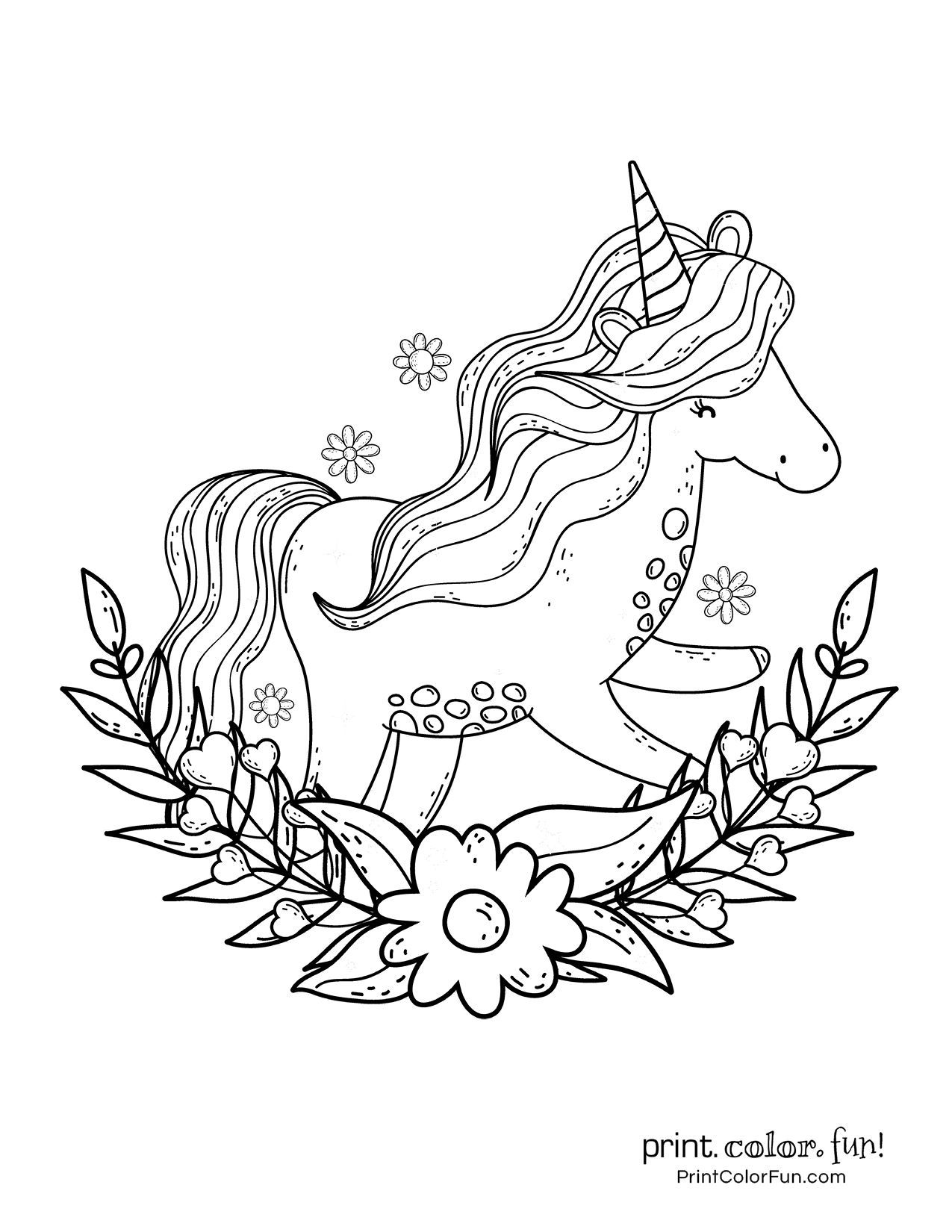 100 magical unicorn coloring pages The ultimate (free!) printable