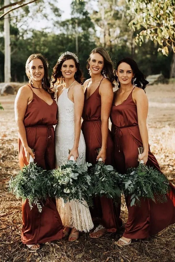 12+ Favorite Fall Bridesmaids Dresses Ideas Fashionable