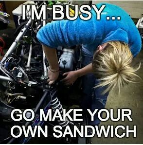 Axel 96 And His Mechanic Adjusting The Bike In Between Heat Races