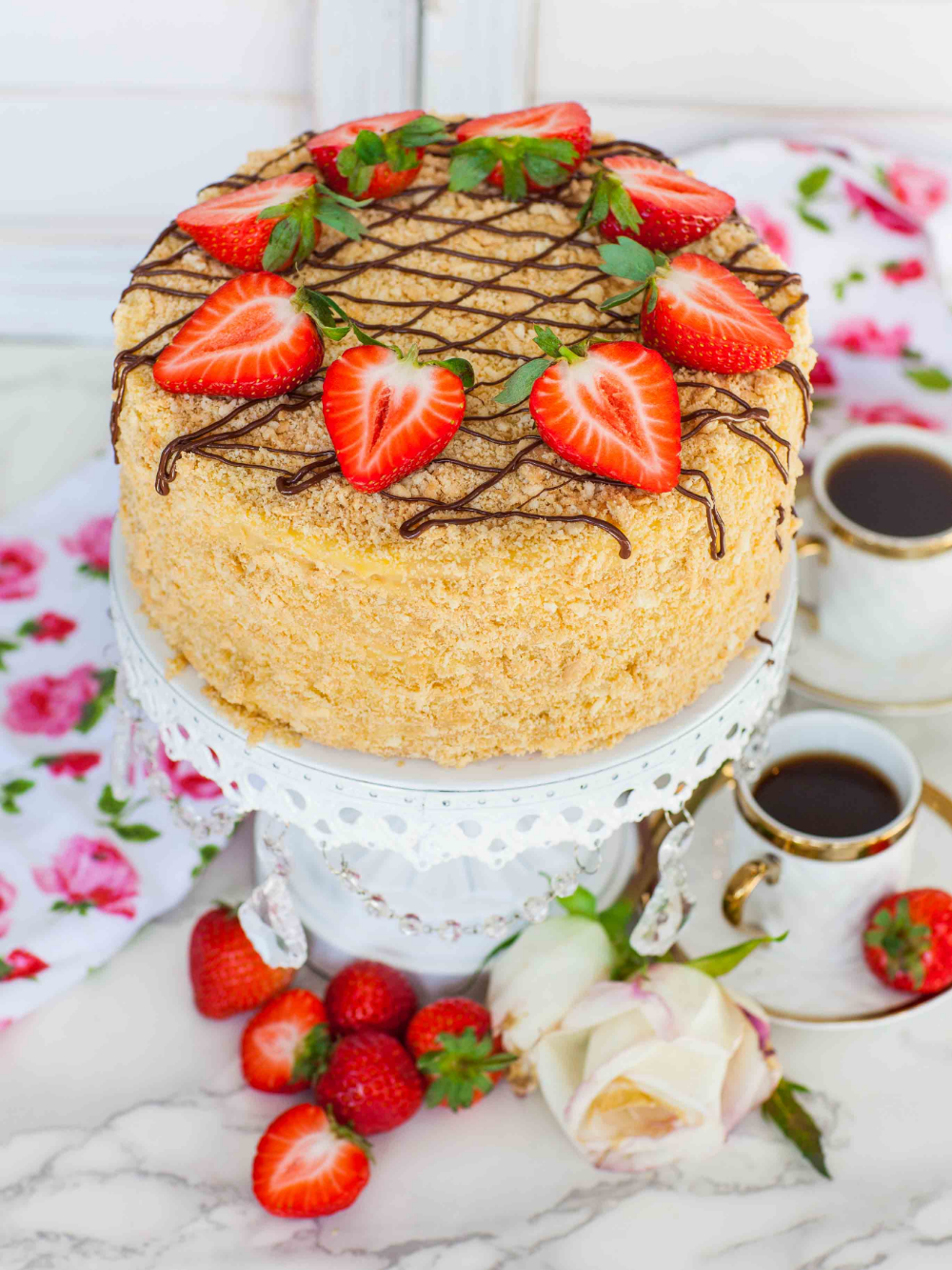 Torte Napoleon #napoleonkuchenrussisch Torte Napoleon - Tatyanas Everyday Food #napoleonkuchenrussisch