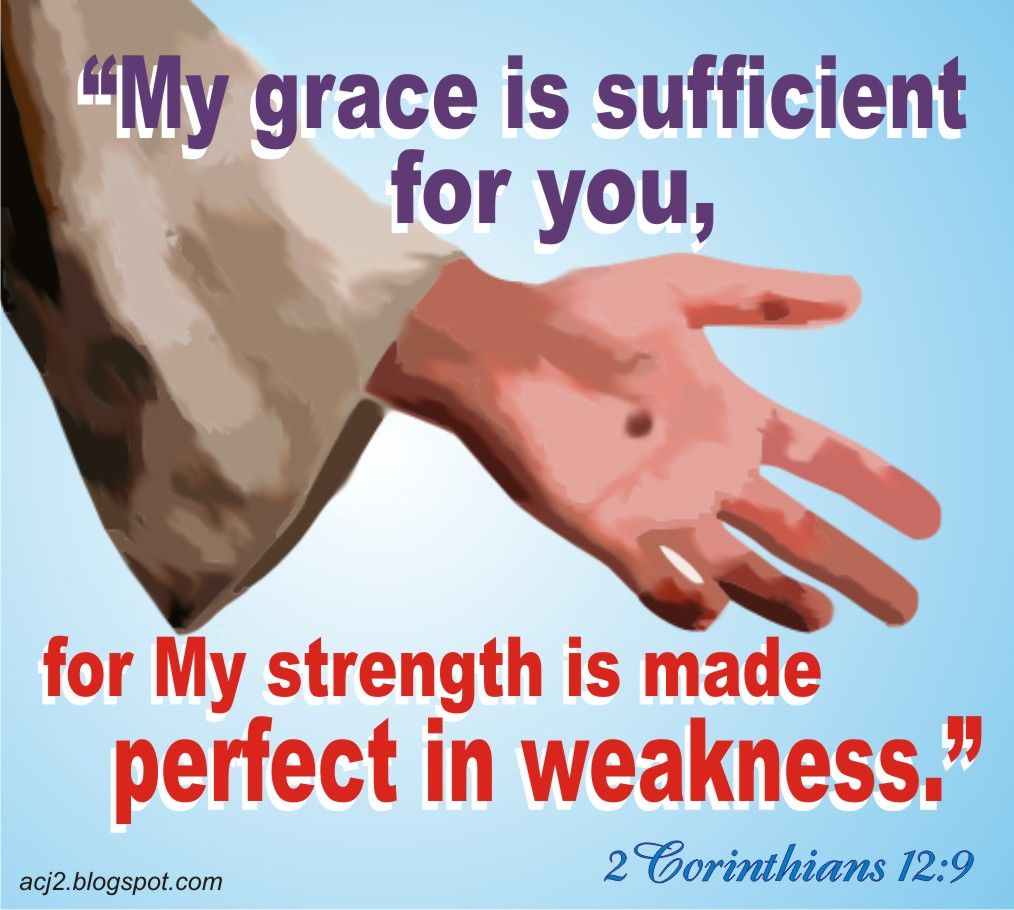 My Grace Is Sufficient Okay Gesture Grace Strength Bible Sufficient my-grace-is-sufficient-okay-gesture-grace-strength-bible-sufficient