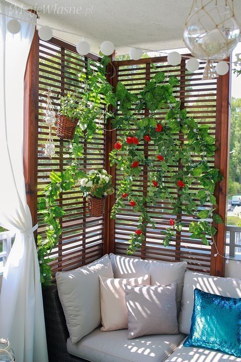 46 Balcony Garden Ideas For Decorate Your House #balconygarden