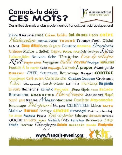 Besede Iz Francoscine French Vocabulary French Teaching Resources French Classroom