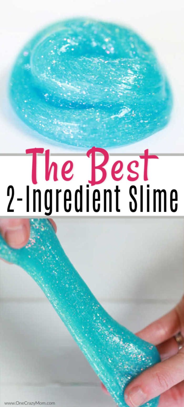 The BEST 2 Ingredient Slime