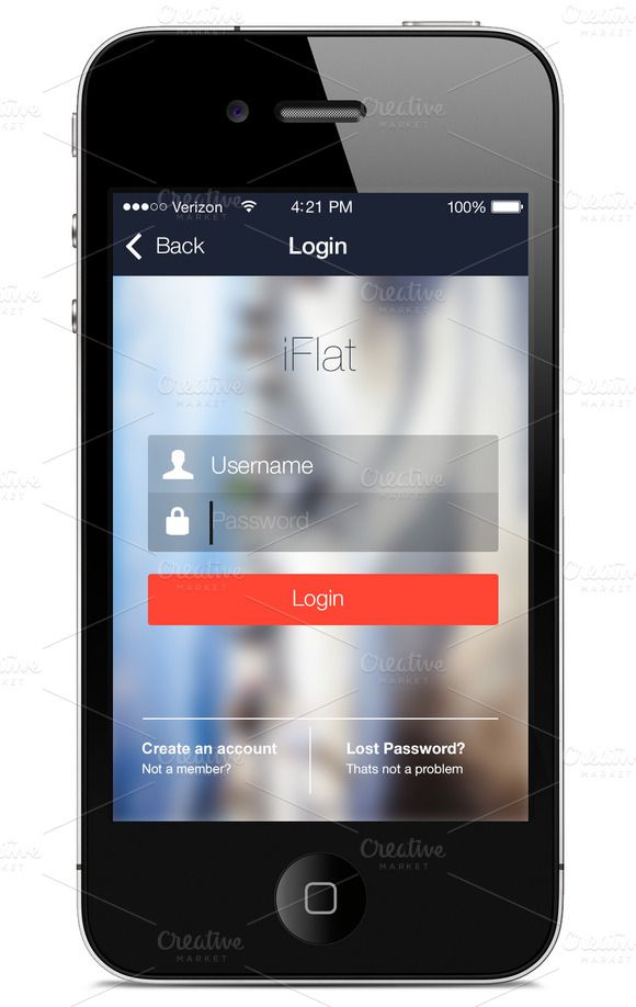 iphone apps templates