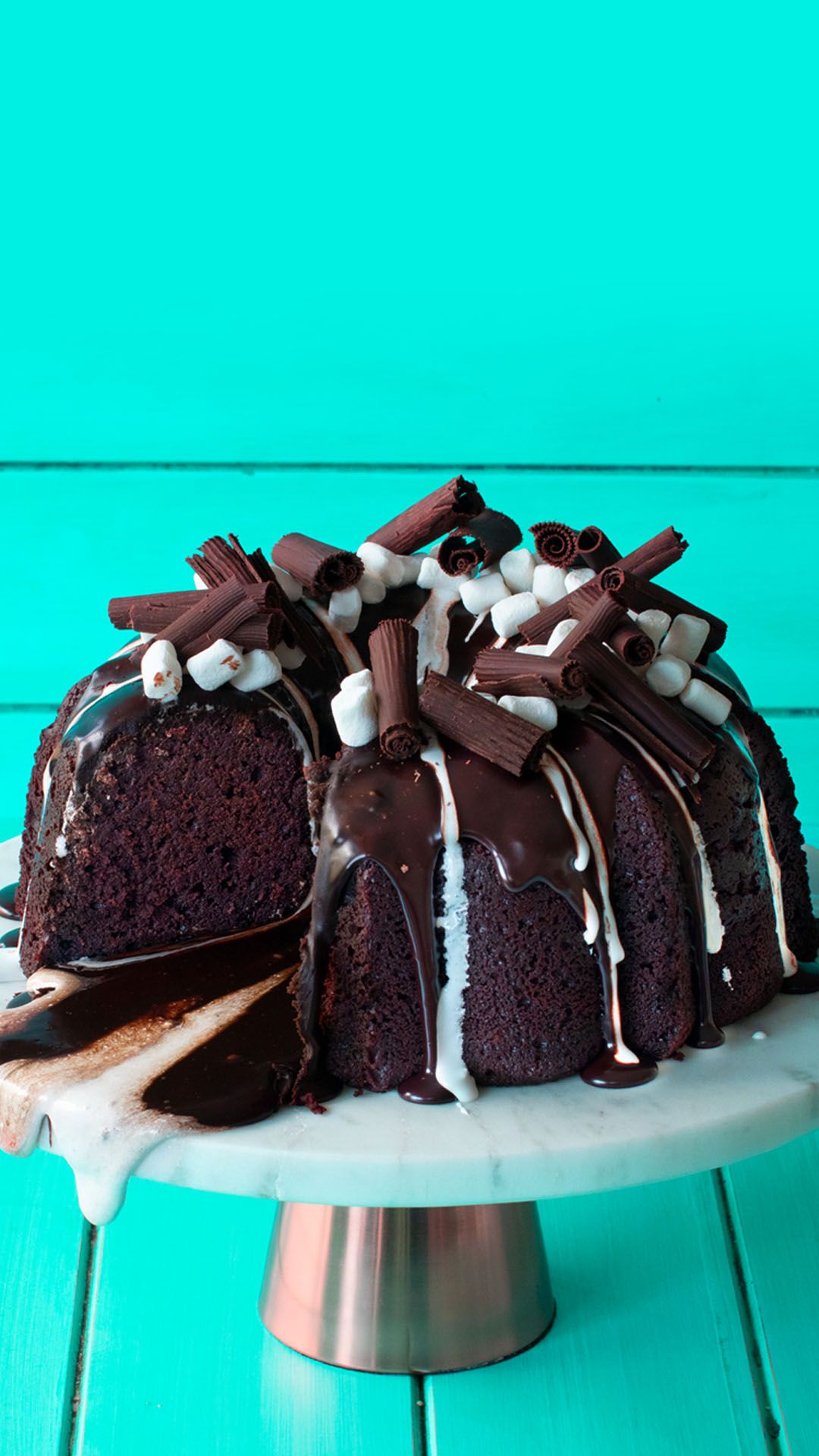 Hot Chocolate Bundt Cake Hot Chocolate Bundt Cake