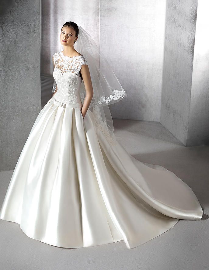 pin de jazmin navarro en bodas | princess wedding dresses, bateau