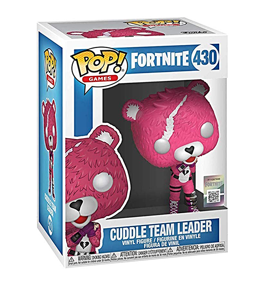 Funko Pop Fortnite-Cuddle Leader #(430) | Vinyl figures, Pop vinyl figures, Funko pop dolls