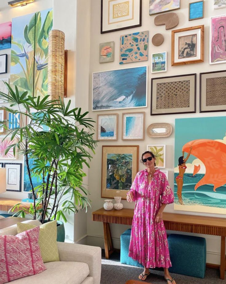 Tropical Interiors, Backyard Views, Library Wall, Interior Decorating, Interior Design, Art Corner, Inspiration Wall, House Rooms, Decoration