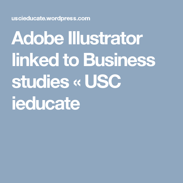usc adobe illustrator for students usc adobe illustrator for students