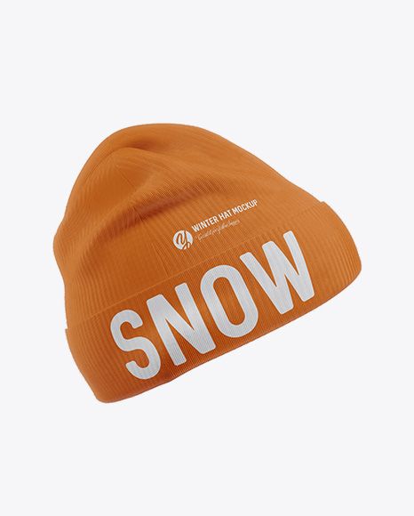 Download Turn Up Beanie Hat Side View Jersey Mockup PSD File 99.45 ...