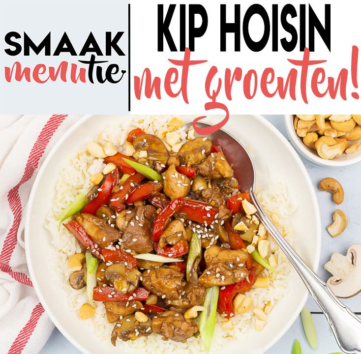 Kip hoisin met groenten recept
