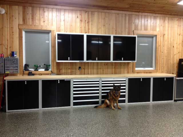 Black Moduline Aluminum Garage Storage Cabinets Black Moduline Aluminum Garage Storage Cabinets Pinterest And