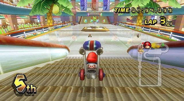 Image result for mario kart wii coconut mall