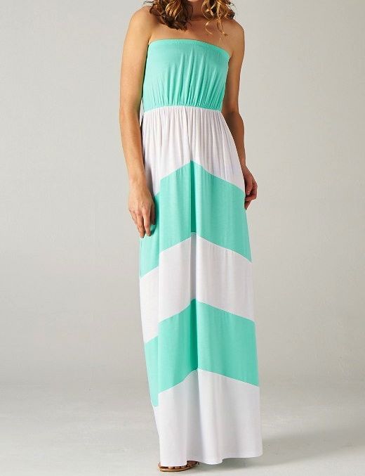 Pin on Mama's Got A Brand New Bag! Maternity Chevron Maxi Dress