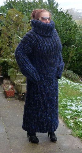 big turtleneck sweater dress