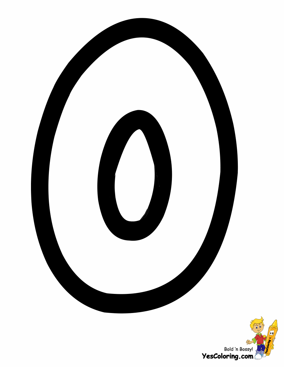 Print Off Throw Up Graffiti Numeral 0 Zero Coloring Pages Graffiti Alphabet Coloring Pages