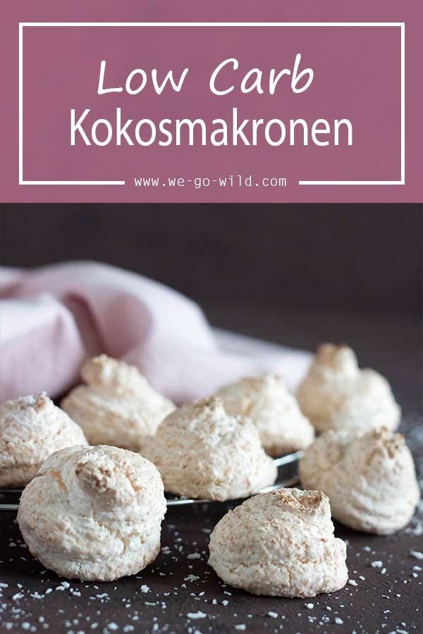 Low Carb Kokosmakronen #kokosmakronenrezept