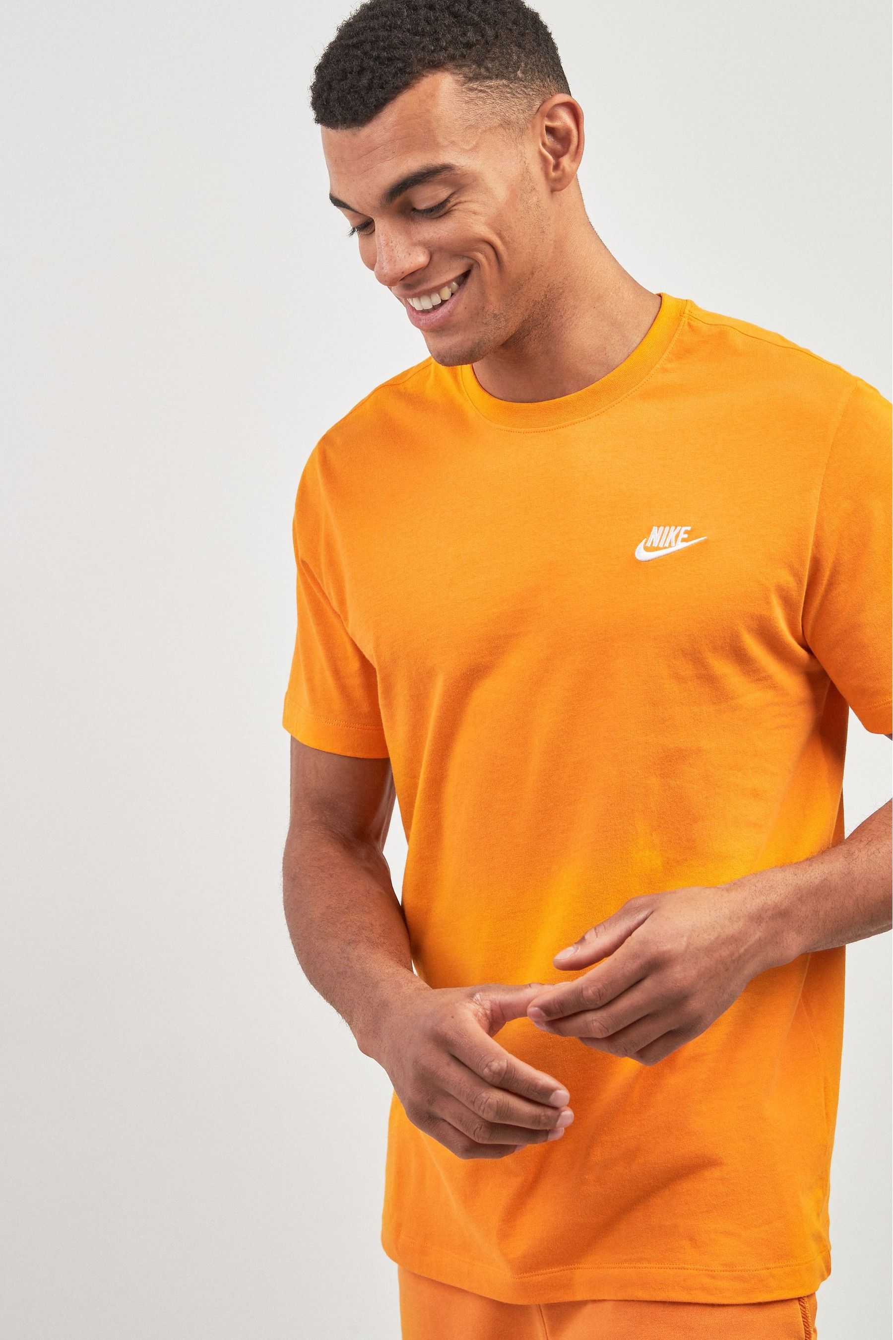 nike club tee yellow nike club tee yellow
