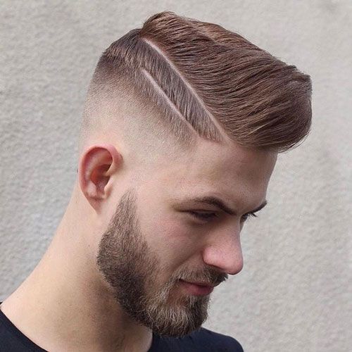 35 Best Comb Over Fade Haircuts 2020 Guide In 2020 Comb Over Fade Pompadour Fade Haircut Pompadour Fade