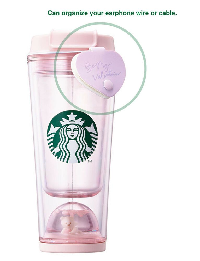 EMS Starbucks Korea 2019 Valentine day Loveletter figure coldcup 473ml EMS Starbucks Korea 2019 Valentine day Loveletter figure coldcup 473ml