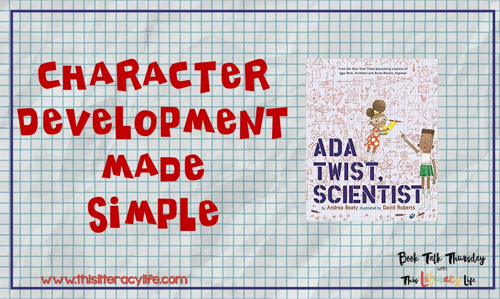 Character Development Made Simple with Ada Twist, Scientist Character