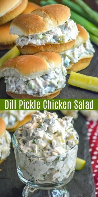 Dillgurken-Hühnersalat - Keto - #DillgurkenHühnersalat #Keto #dillpicklesoup