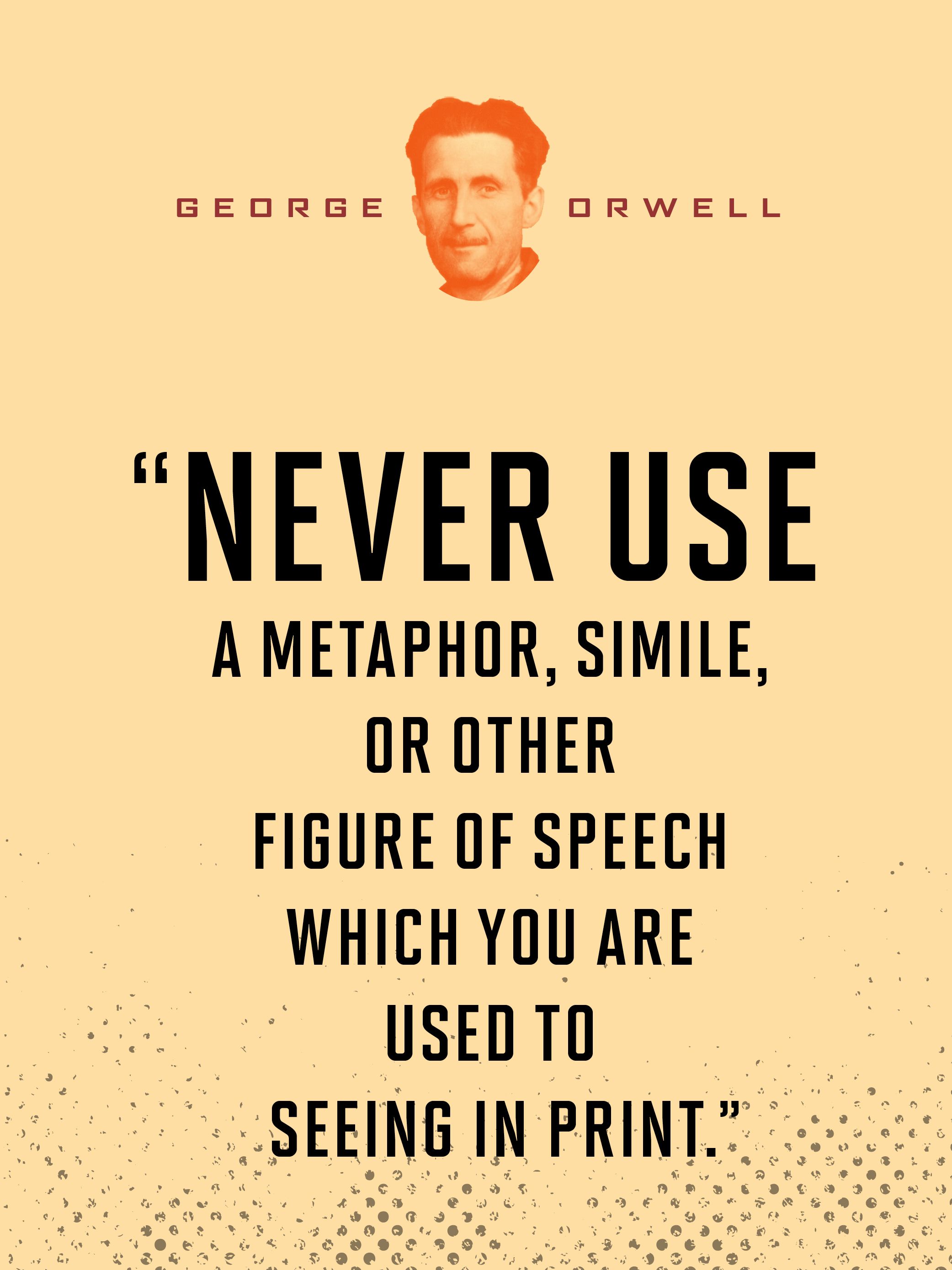 From Politics And The English Language By George Orwell I Have From Politics And The English Language By George Orwell
