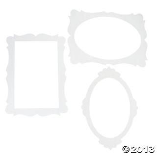 picture frame cutouts