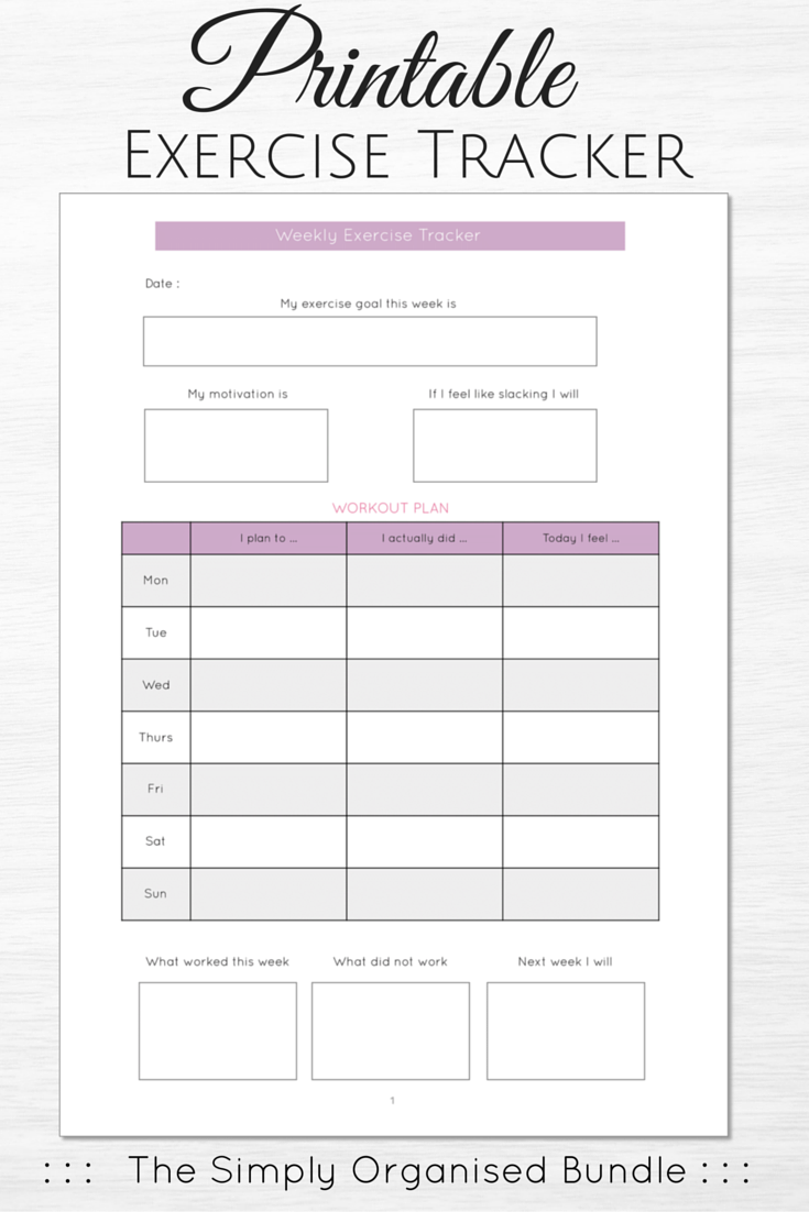 simply organised printables instant download a4 a5 letter budget organiser