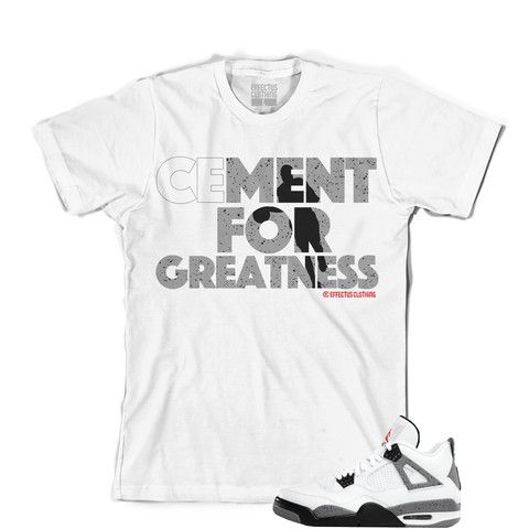 T SHIRT LONG SLEEVE TO MATCH JORDAN 4 RETRO SNEAKERS BRED IV GREATNESS BLACK