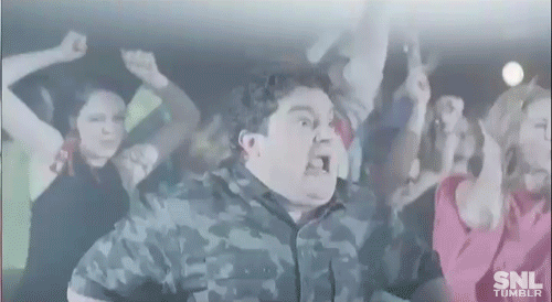 Image result for snl drop the bass gif