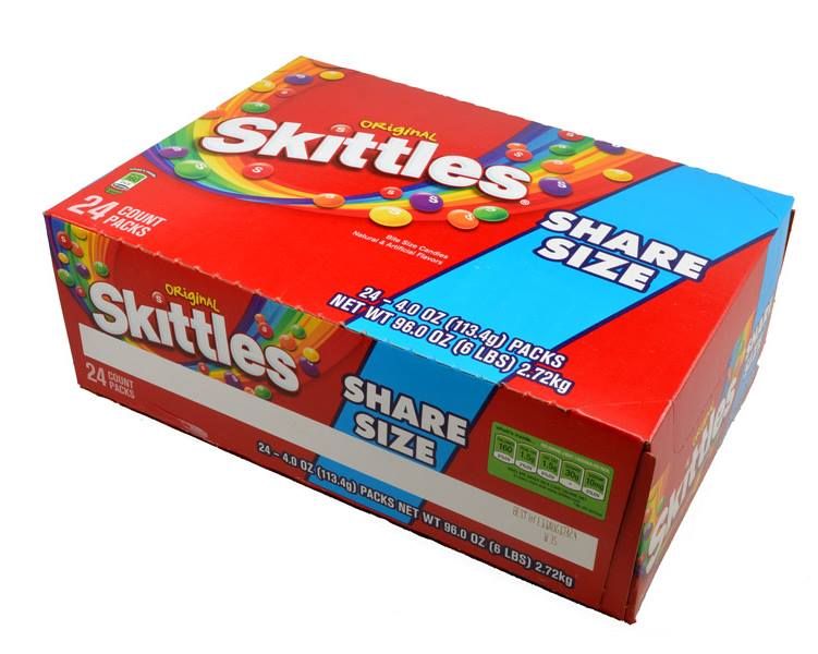 skittles fruit chews share size box wrigley skittles pinterest share size skittles