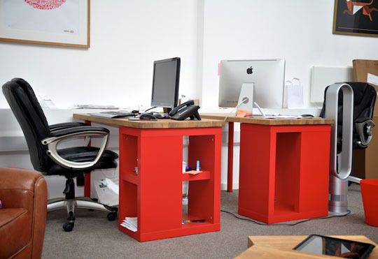 How To Build A Better Ikea Desk Home Stuff Pinterest How To Build A Better Ikea Desk Apartment Therapy