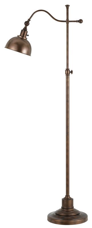 Cal Lighting Bo 2588fl Portico Single Light 62 Tall Gooseneck Floor Lamp With M Rust Lamps Metal Lamps Floor Gooseneck, Milton Greens Solomon Arc Floor Lamp