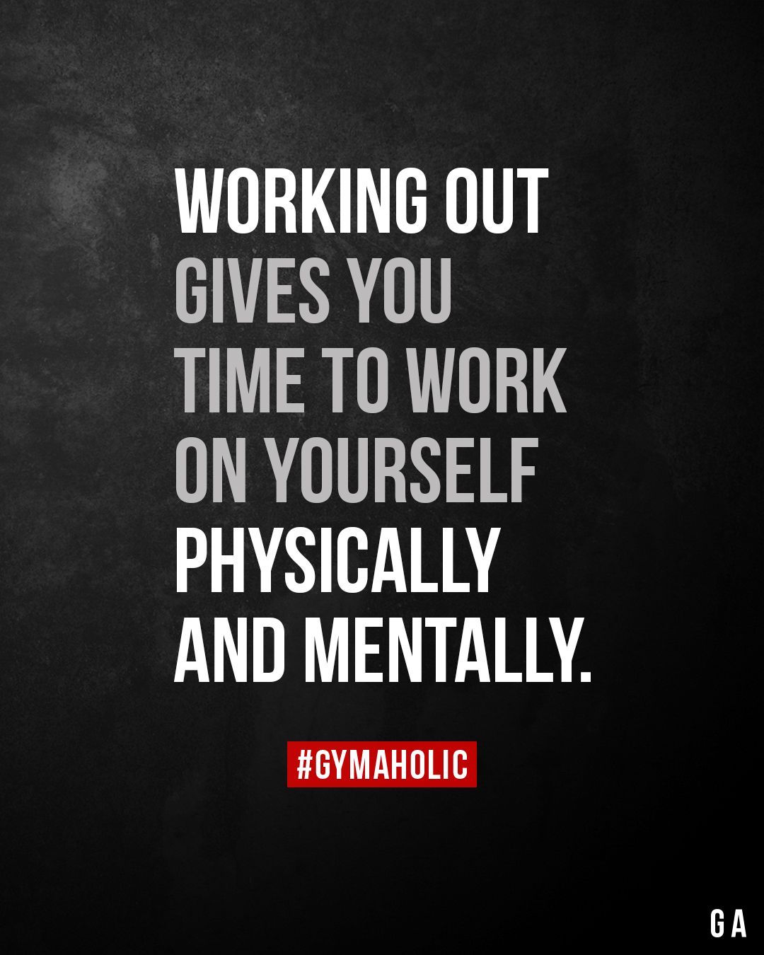 Working out gives you time to work on yourself physically and mentally. Working out gives you...