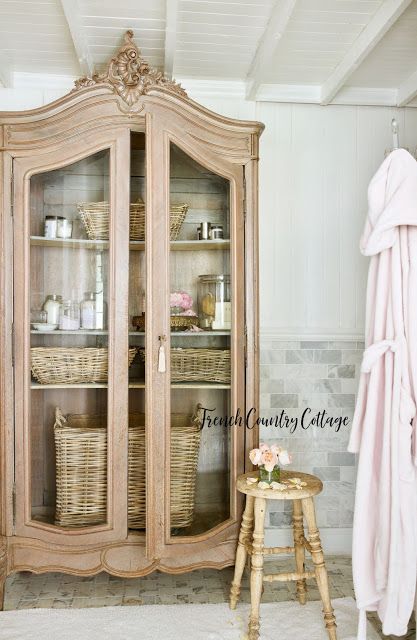 7 ways to add French farmhouse charm to your bathroom