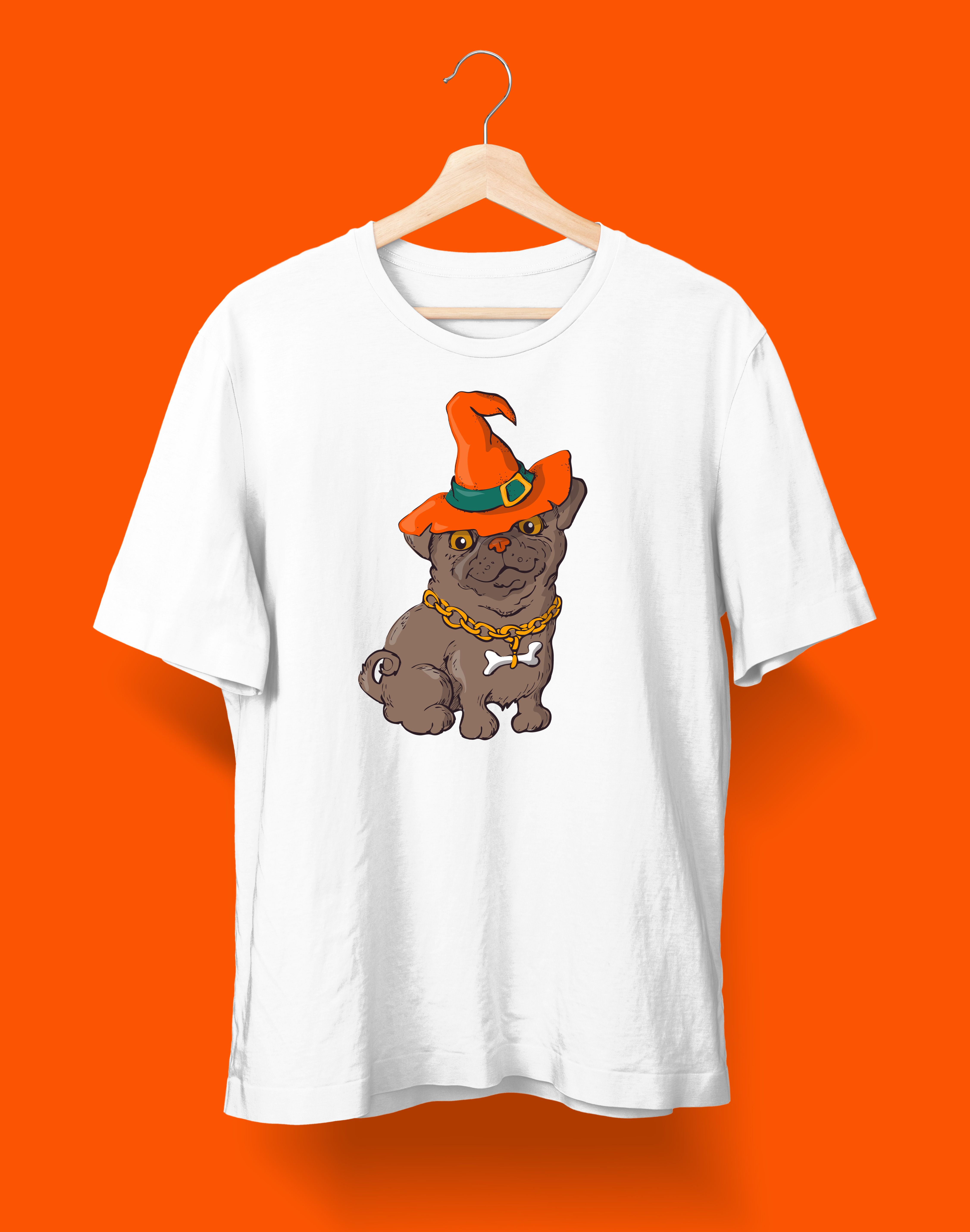 Dog Cat Animal Crossing Halloween Classic T Shirt Halloween Funny Classic T Shirts Dog Shirt