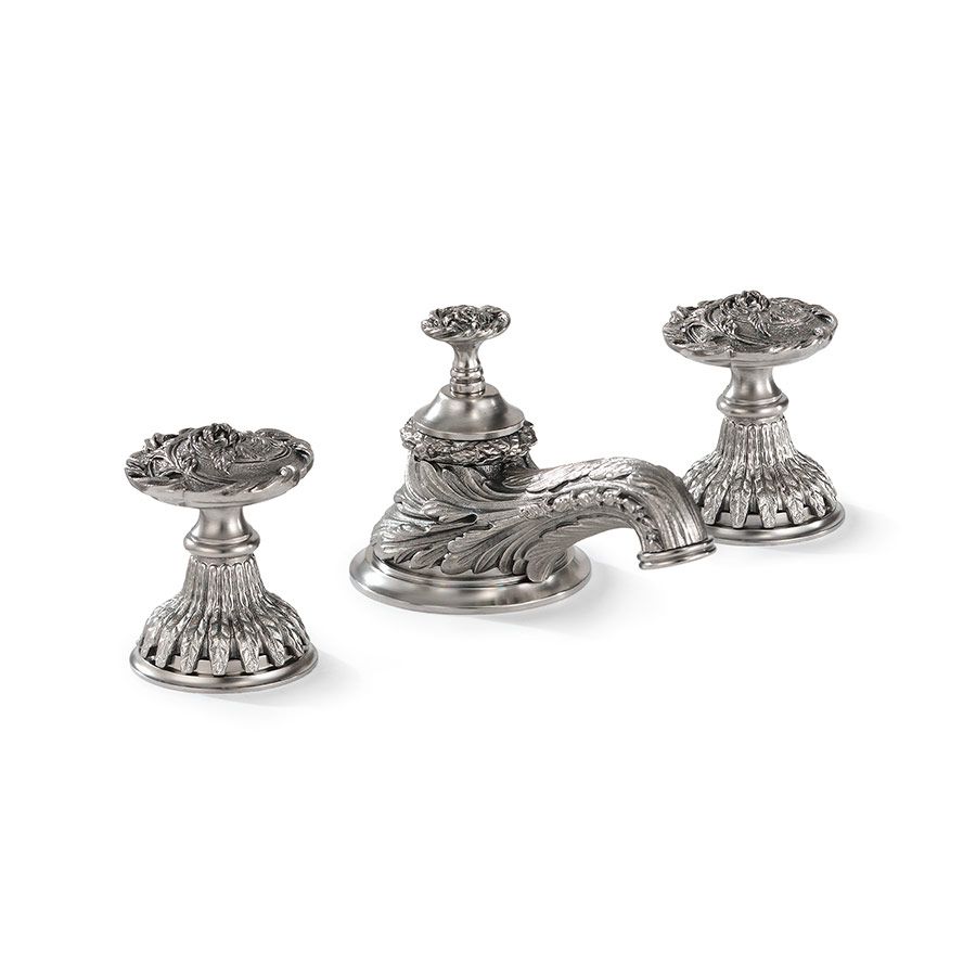 Sherle Wagner S Luxury Style Bath Faucet In Burnished Platinum Bath Faucet In Burnished Platinum