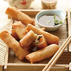 Crispy Fried SPRING ROLLS Air fryer recipes, Recipes