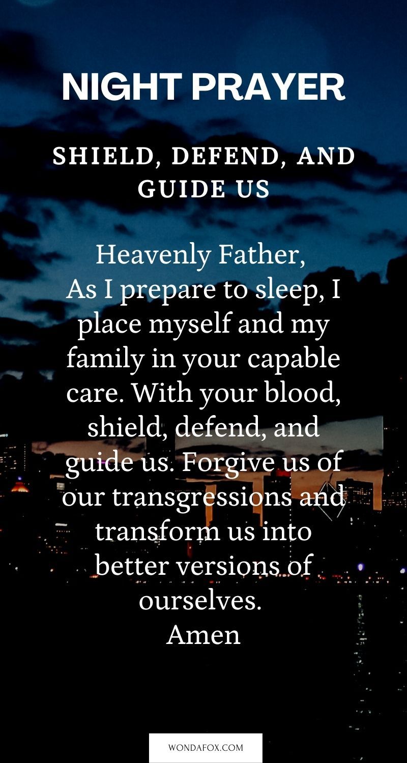 15 Short Night Prayers To Say Before Bed - Wondafox Good Night Prayer Quotes, Bible Quotes Prayer, Jesus Prayer, Prayer Verses, Faith Prayer, Bible Verses, Prayer Before Sleep, Sleep Prayer, Bedtime Prayer