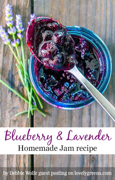 Blueberry & Lavender Jam Recipe Blueberry & Lavender Jam Recipe