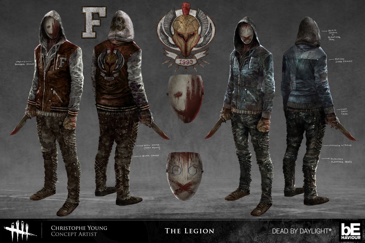 What Movie Is The Legion From Dead By Daylight From The Legion | ตัวละครจากการ์ตูน, กราฟิกดีไซน์