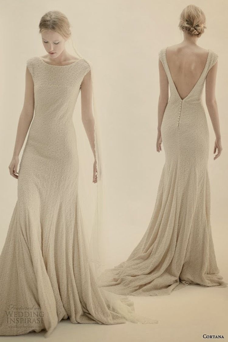 Wool Wedding Dress By Cortana Via Inspirasi That One Day Wool Wedding Dress By Cortana Via Inspirasi