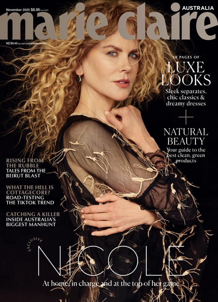 Marie Claire Australia Back Issue November 2020 Digital In 2021 Nicole Kidman Marie Claire Magazine Marie Claire Australia